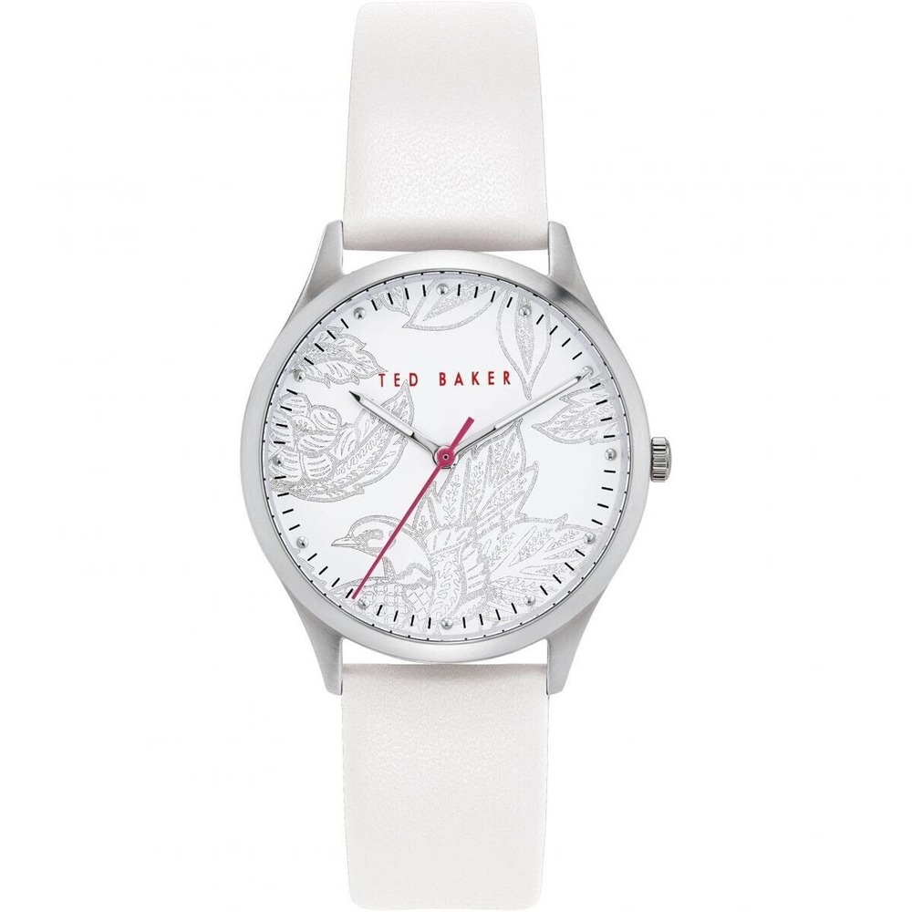 NEW TED BAKER WATCHES Ladies Belgravia Stainless Steel White Watch BKPBGS003